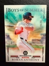 2025 Panini Boys of Summer Base Set Roman Anthony #37