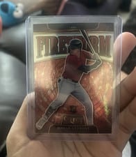 Roman Anthony 2025 Panini Select Firestorm card