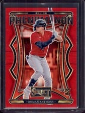 2025 Panini Select Phenomenon Roman Anthony #4 card