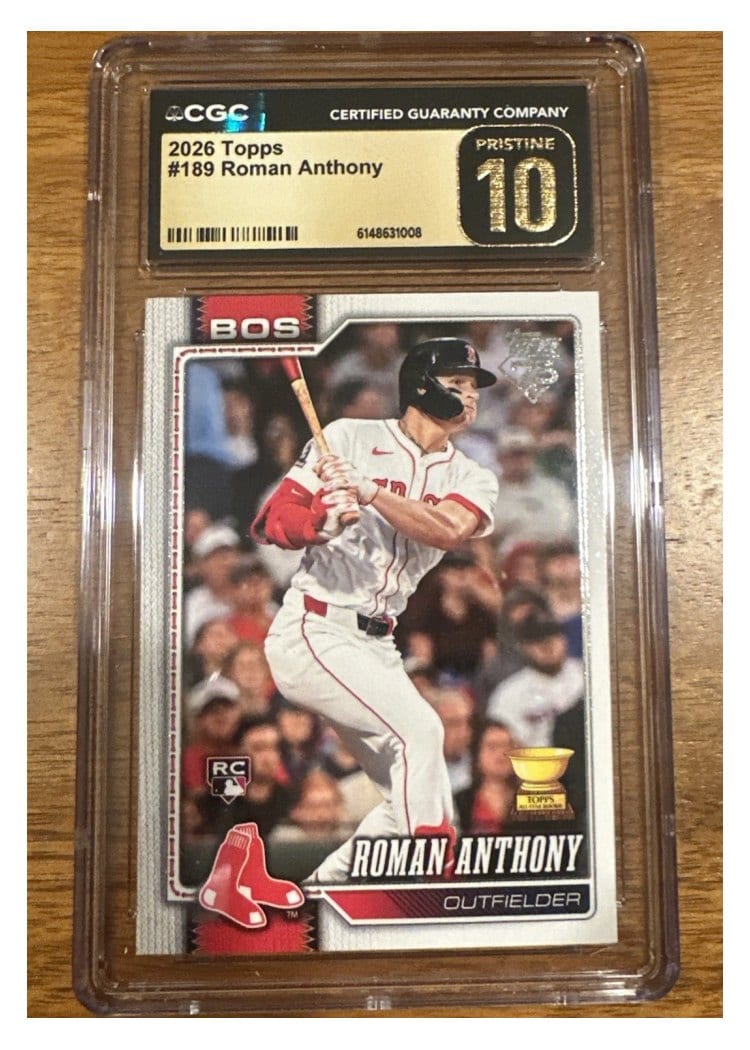 2026 Topps Roman Anthony #189 card