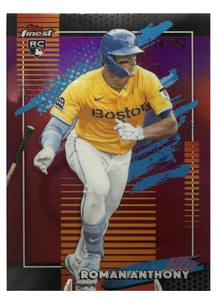 2026 Topps Finest Roman Anthony #105 card