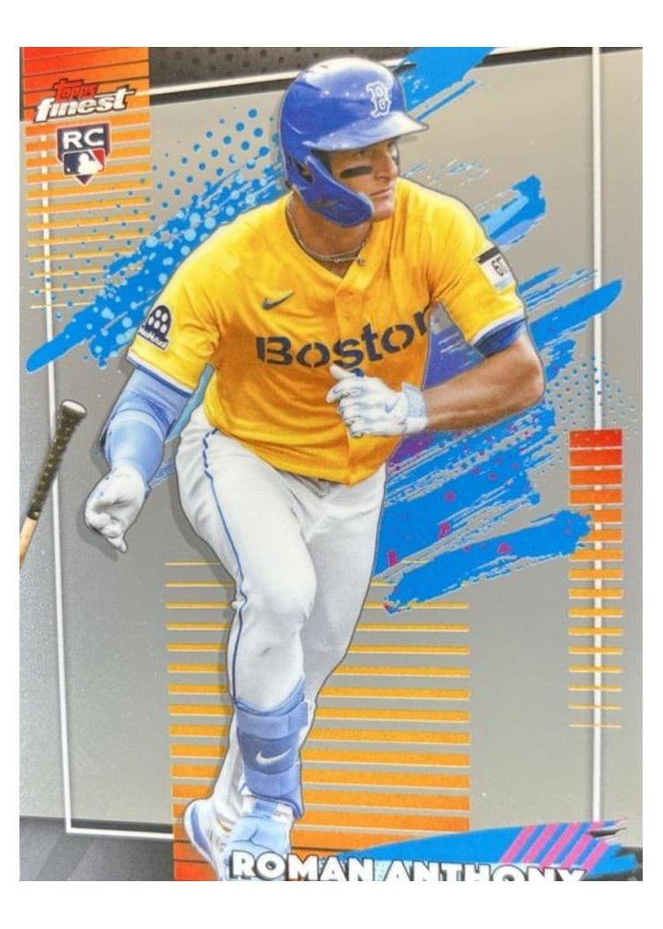 2026 Topps Finest Roman Anthony #105 card