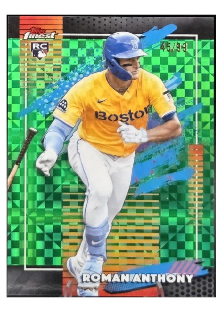 2026 Topps Finest Roman Anthony #105 card