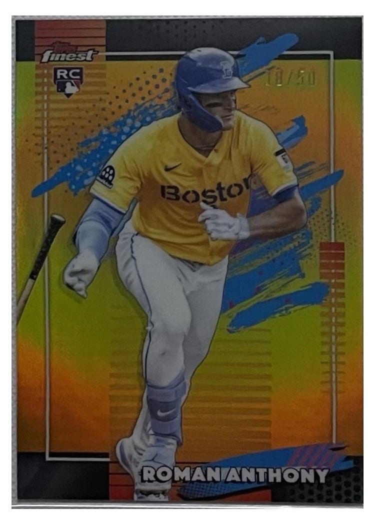 2026 Topps Finest Roman Anthony #105 card