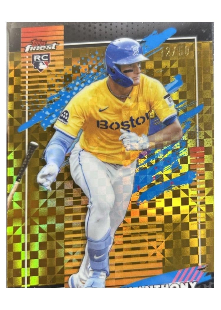 2026 Topps Finest Roman Anthony #105 card