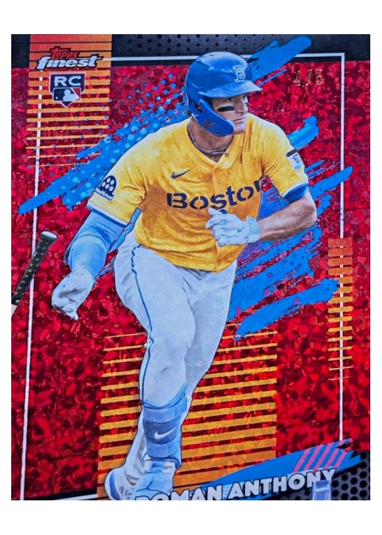 2026 Topps Finest Roman Anthony #105 card