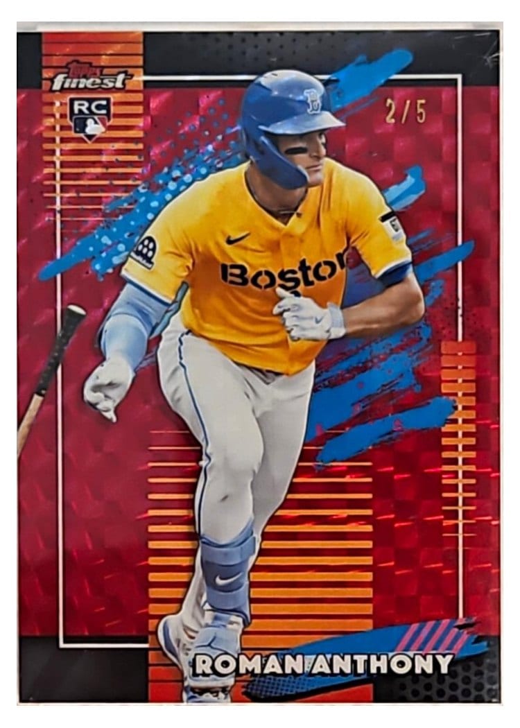 2026 Topps Finest Roman Anthony #105 card