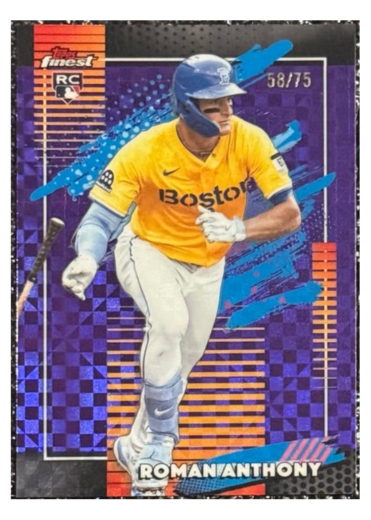 2026 Topps Finest Roman Anthony #105 card