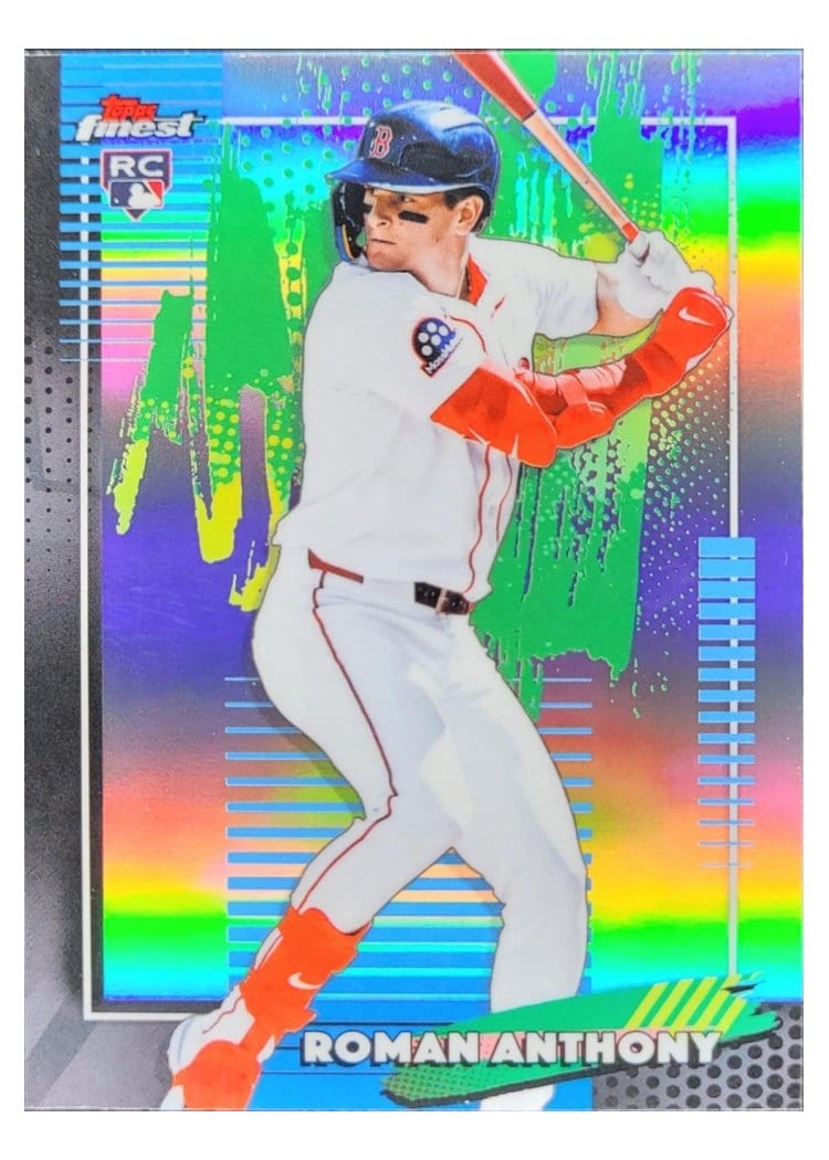 2026 Topps Finest Roman Anthony Refractor #105 card