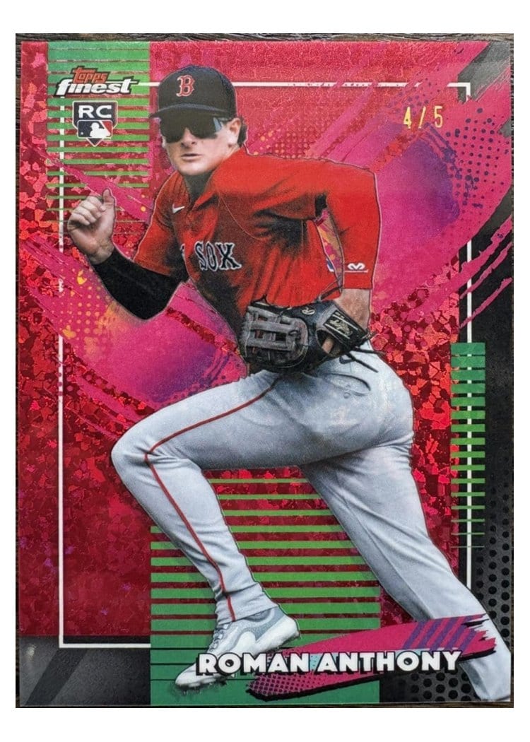 2026 Topps Finest Roman Anthony #206 card