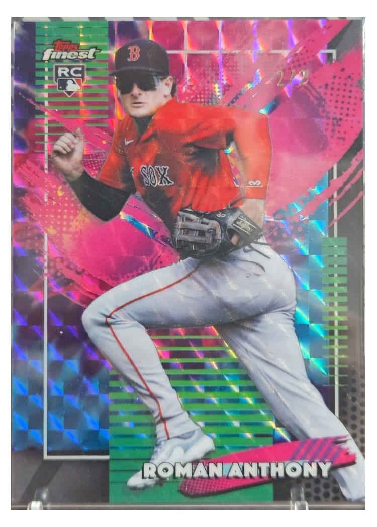 2026 Topps Finest Roman Anthony #206 card