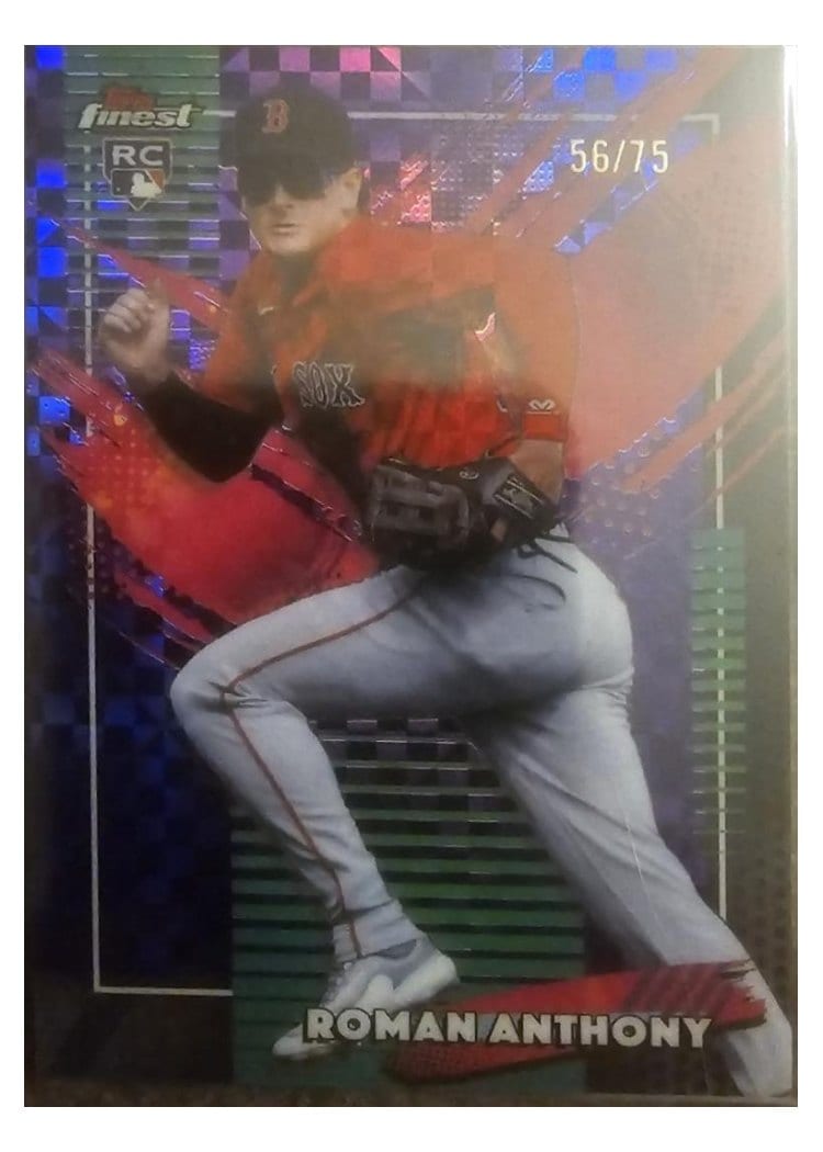 2026 Topps Finest Roman Anthony #206 card