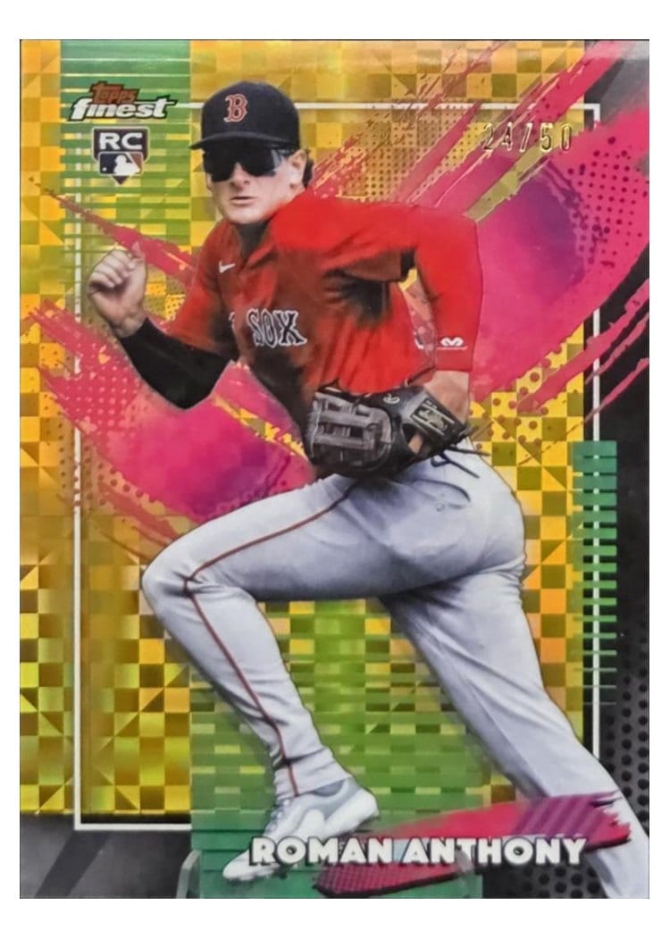 2026 Topps Finest Roman Anthony #206 card