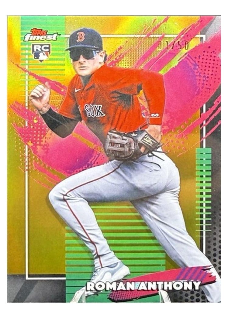 2026 Topps Finest Roman Anthony #206 card