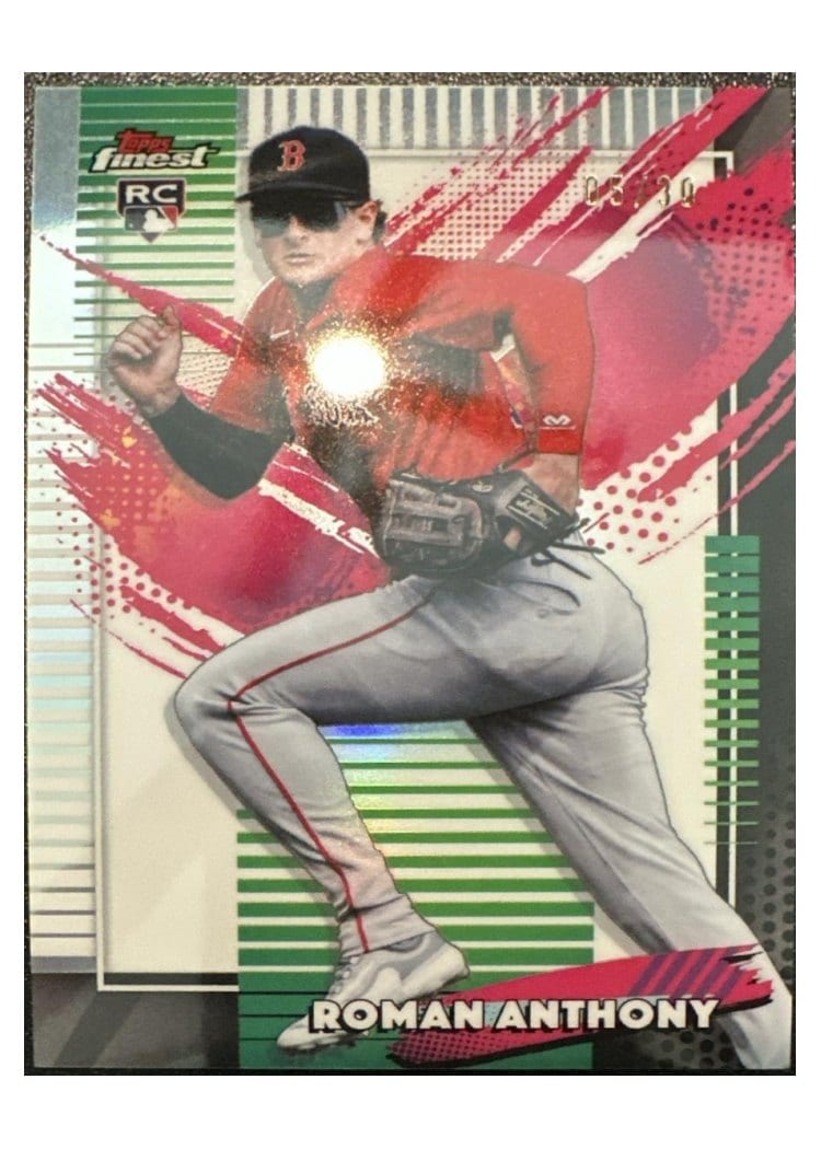 2026 Topps Finest Roman Anthony #206 card
