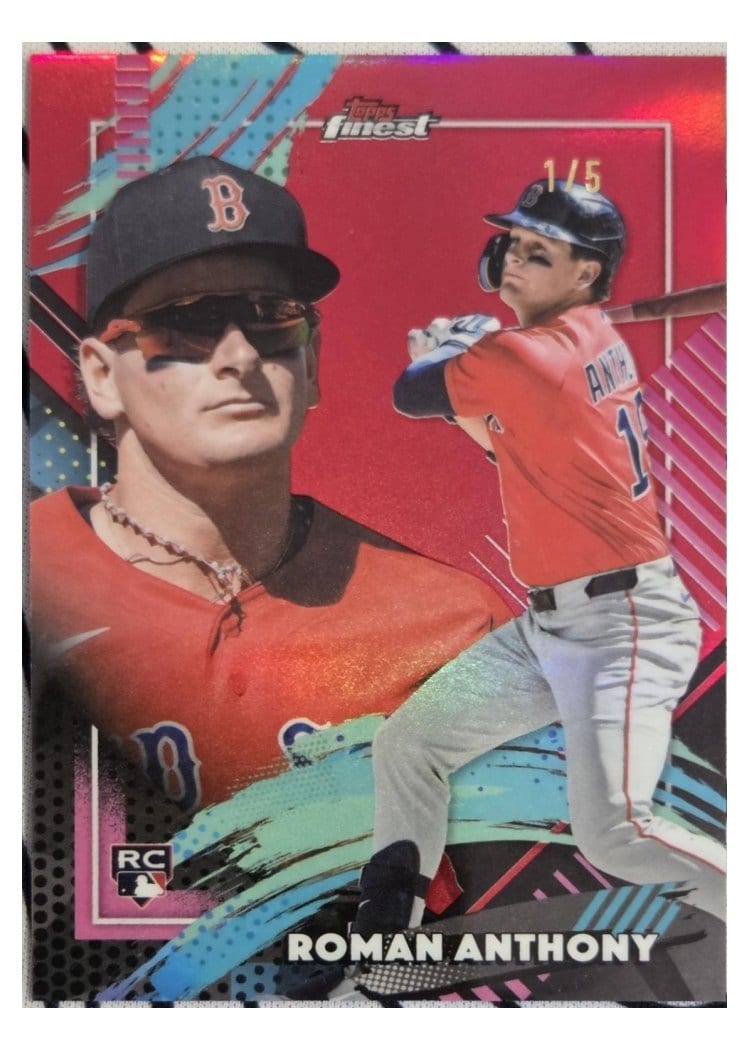 2026 Topps Finest Roman Anthony #344 card