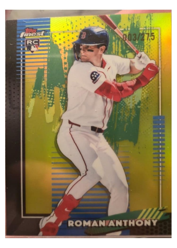2026 Topps Finest Roman Anthony #52 card