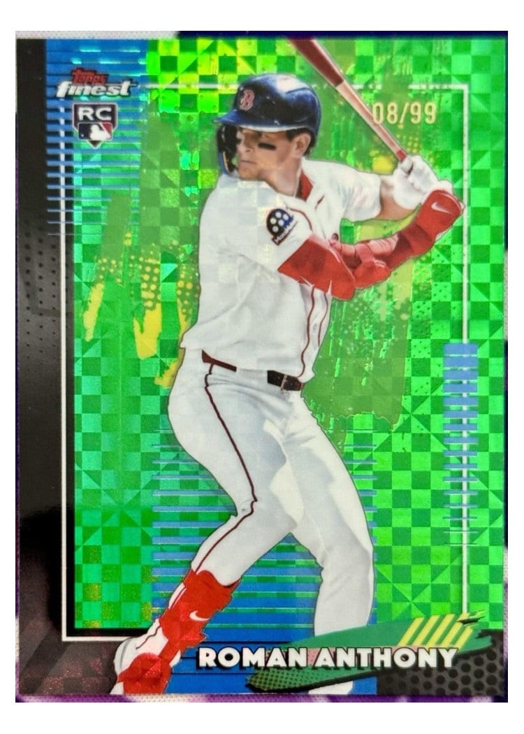 2026 Topps Finest Roman Anthony #52 card