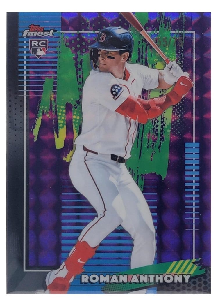 2026 Topps Finest Roman Anthony #52 card