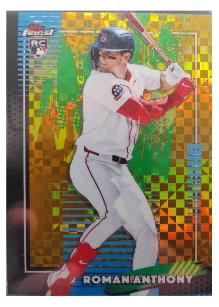 2026 Topps Finest Roman Anthony #52 card