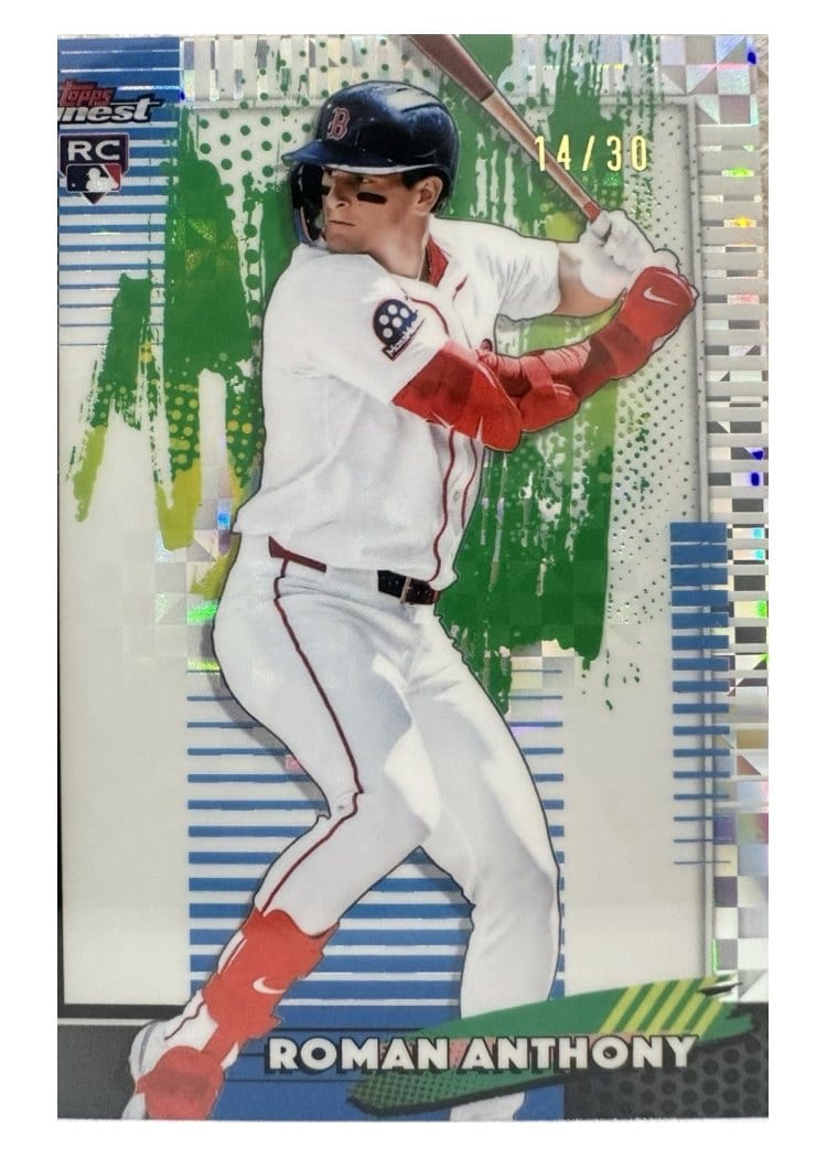 2026 Topps Finest Roman Anthony #52 card