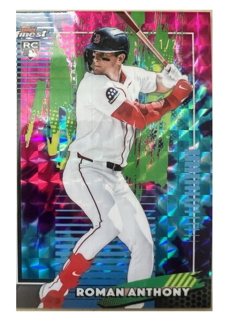 2026 Topps Finest Roman Anthony #52 card