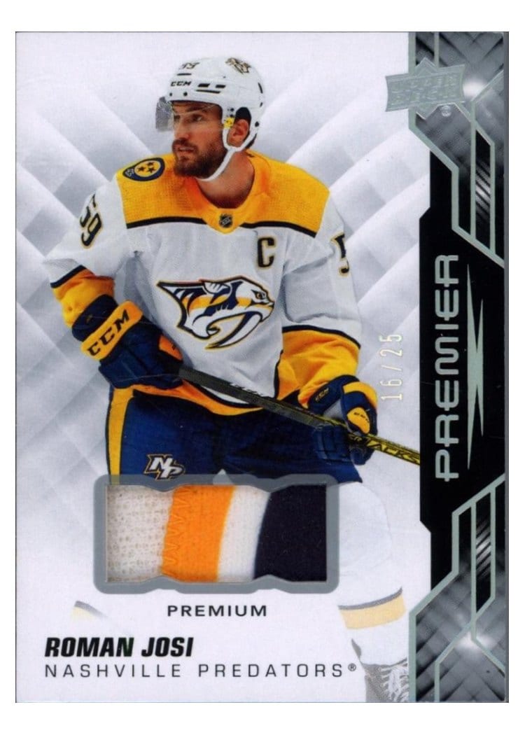 2019-20 Upper Deck Premier Base Set Roman Josi #14 card