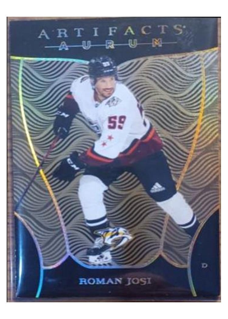 2022-23 Upper Deck Artifacts Aurum Roman Josi #A-RJ card