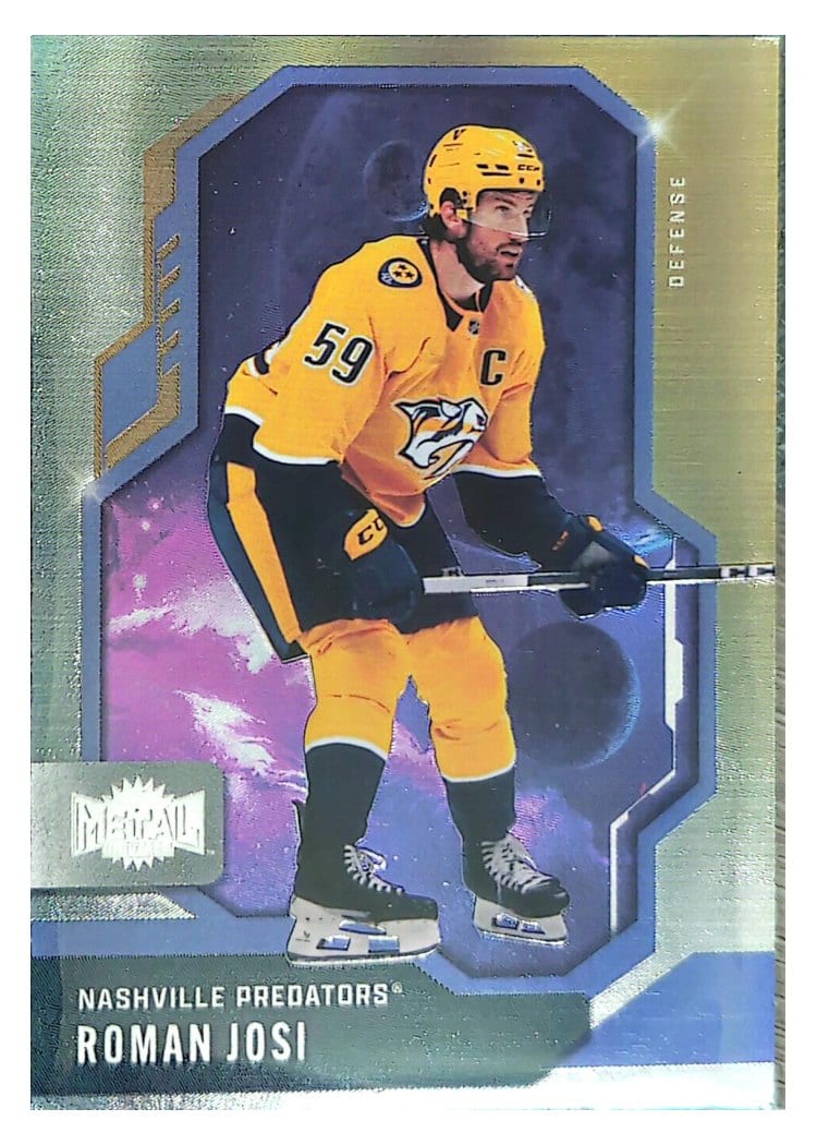 2024-25 Skybox Metal Universe Base Set Roman Josi #6 card