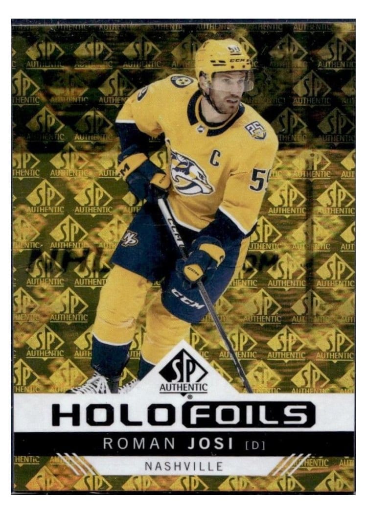 2024-25 SP Authentic Holofoil Roman Josi #HF-25 card