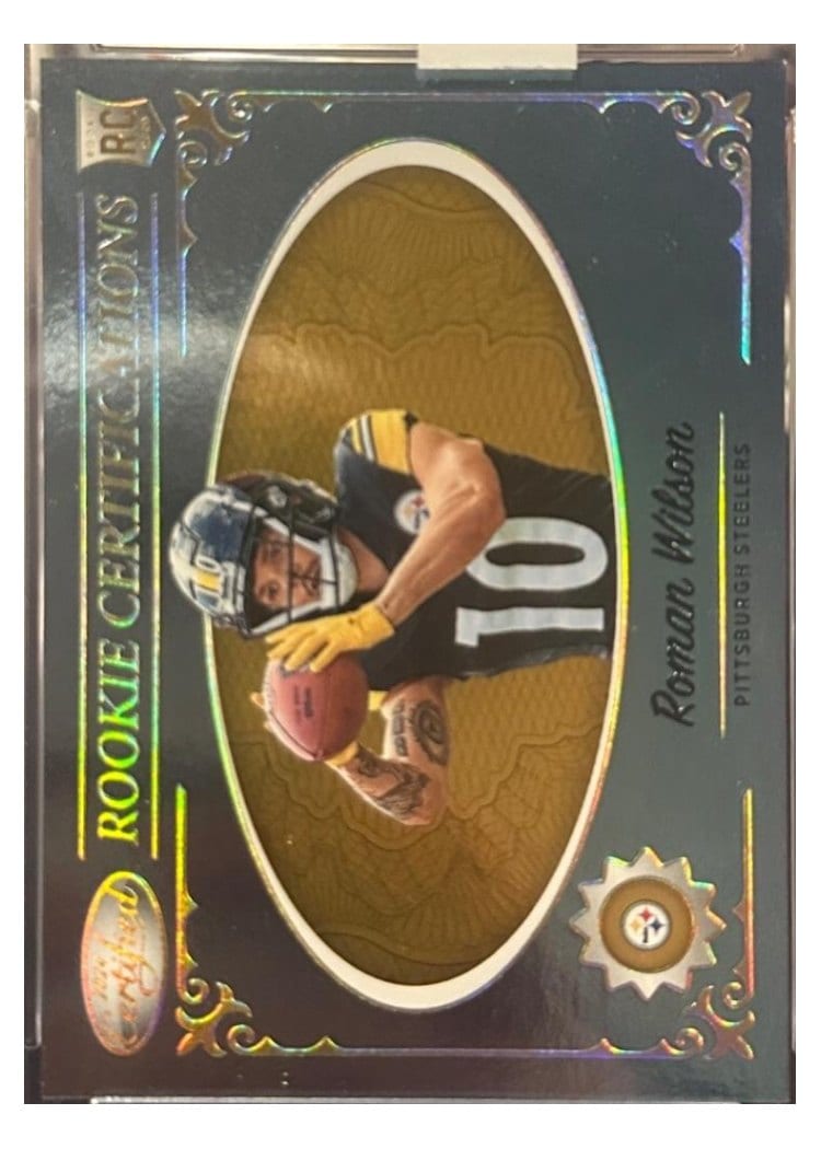 2024 Panini Certified Rookie Certifications Roman Wilson #10 card