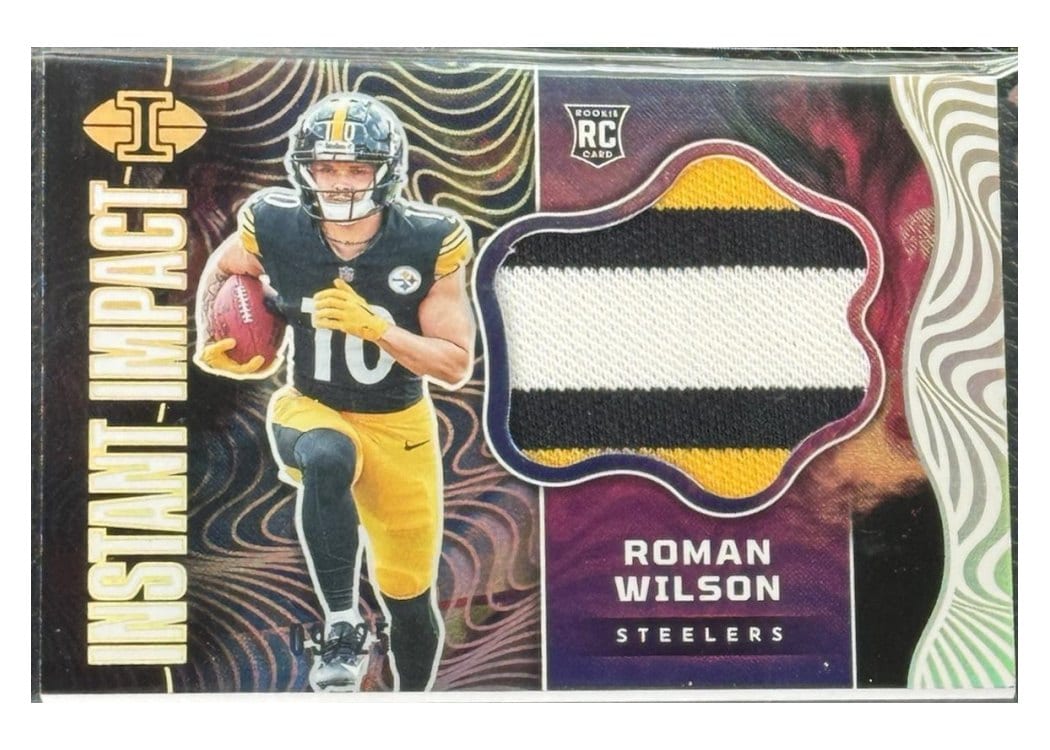 2024 Panini Illusions Instant Impact Relics Roman Wilson #21 card