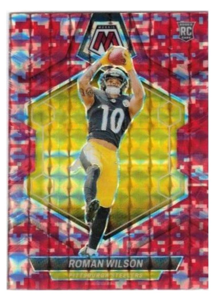 2024 Panini Mosaic Base Set Roman Wilson #369 card