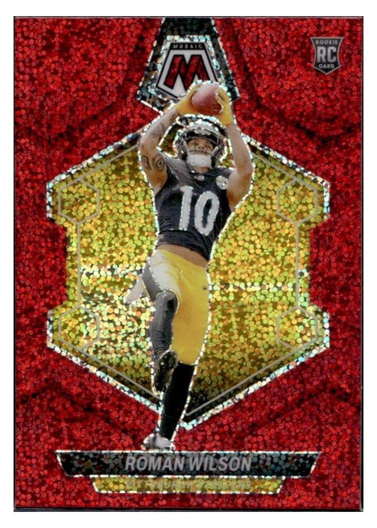 2024 Panini Mosaic Base Set Roman Wilson #369 card
