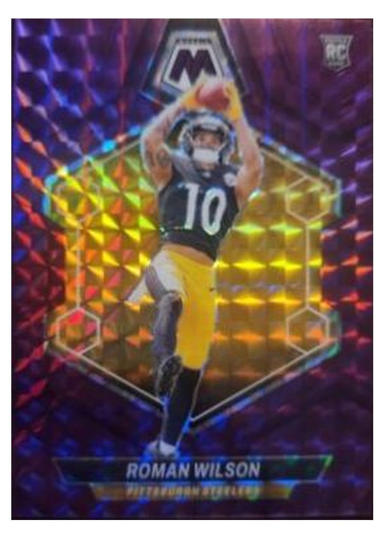 2024 Panini Mosaic Base Set Roman Wilson #369 card