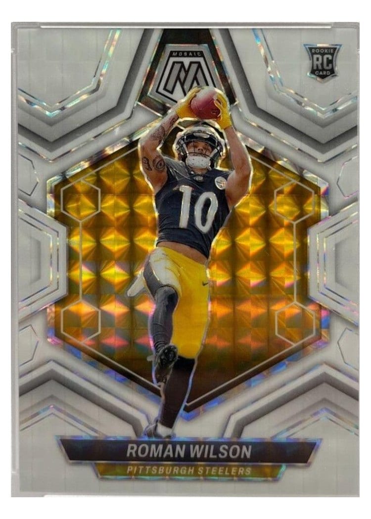 2024 Panini Mosaic Base Set Roman Wilson #369 card