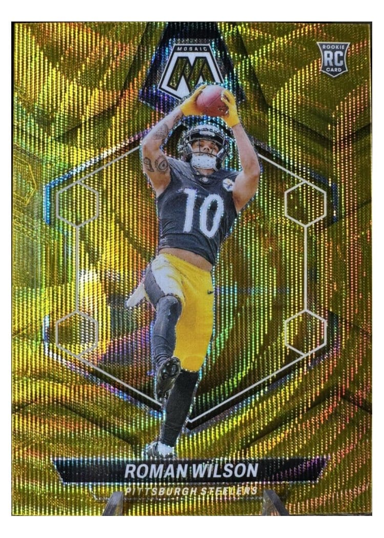 2024 Panini Mosaic Base Set Roman Wilson #369 card