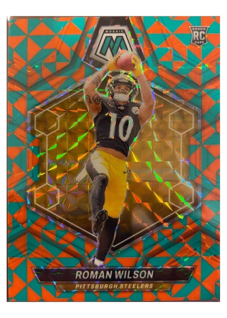 2024 Panini Mosaic Base Set Roman Wilson #369 card