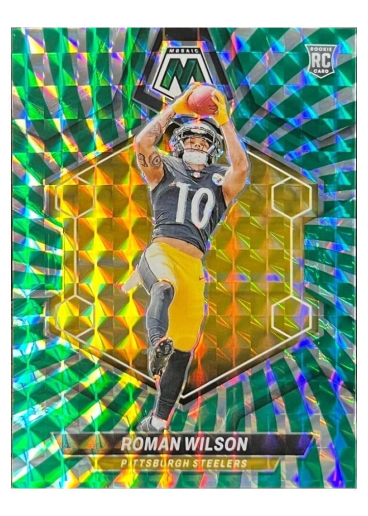 2024 Panini Mosaic Base Set Roman Wilson #369 card