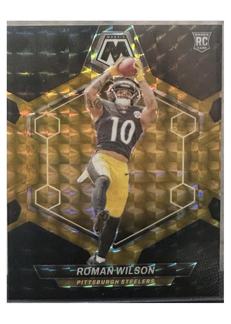2024 Panini Mosaic Base Set Roman Wilson #369 card