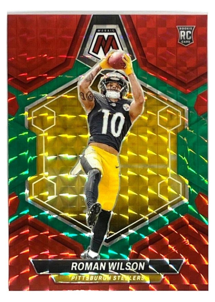 2024 Panini Mosaic Base Set Roman Wilson #369 card