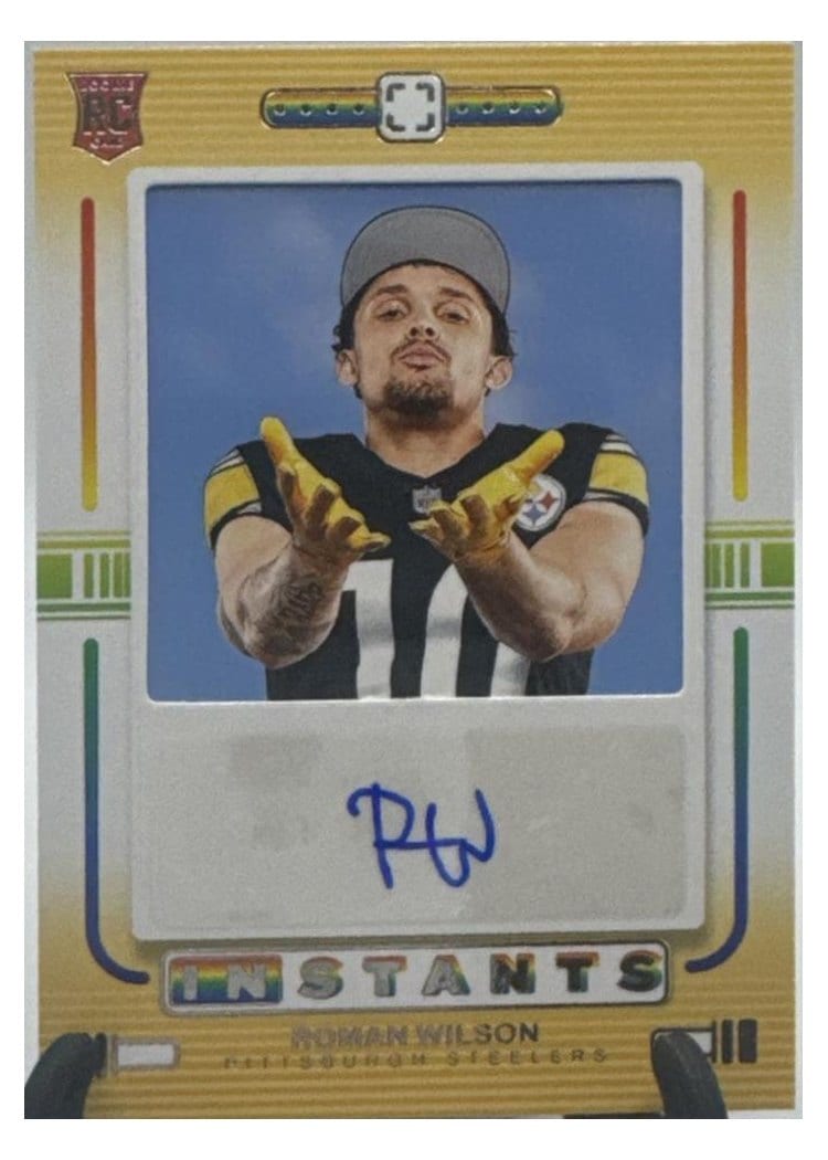 2024 Panini Photogenic Rookie Instants Signatures Roman Wilson #RIS-RWI card