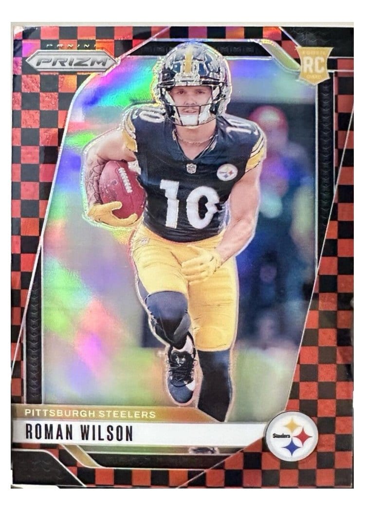 2024 Panini Prizm Base Set Roman Wilson #384 card