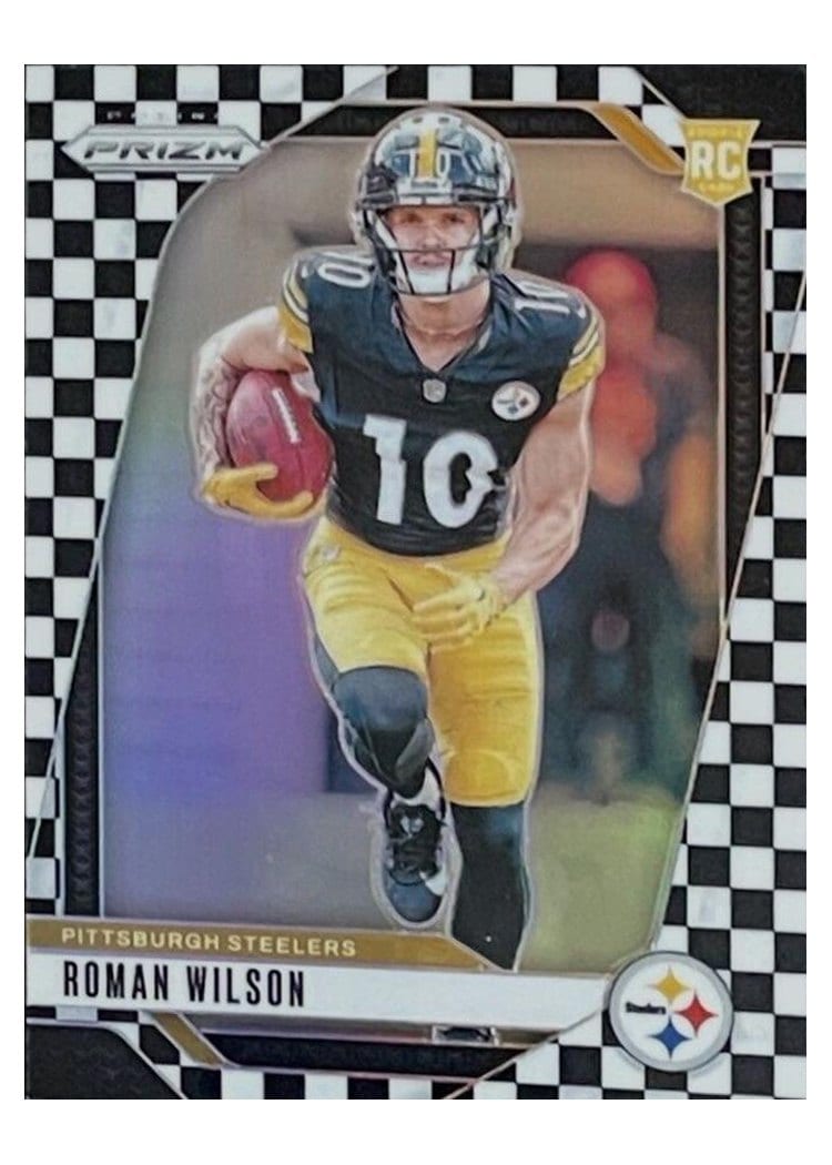 2024 Panini Prizm Base Set Roman Wilson #384 card