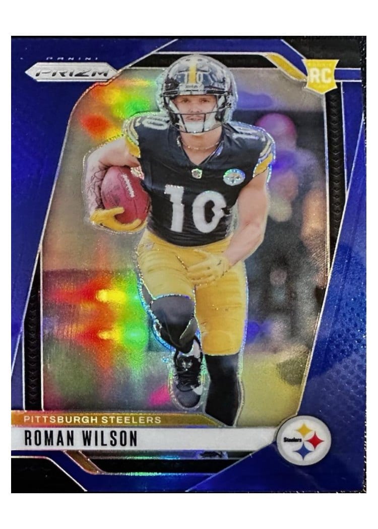 2024 Panini Prizm Base Set Roman Wilson #384 card