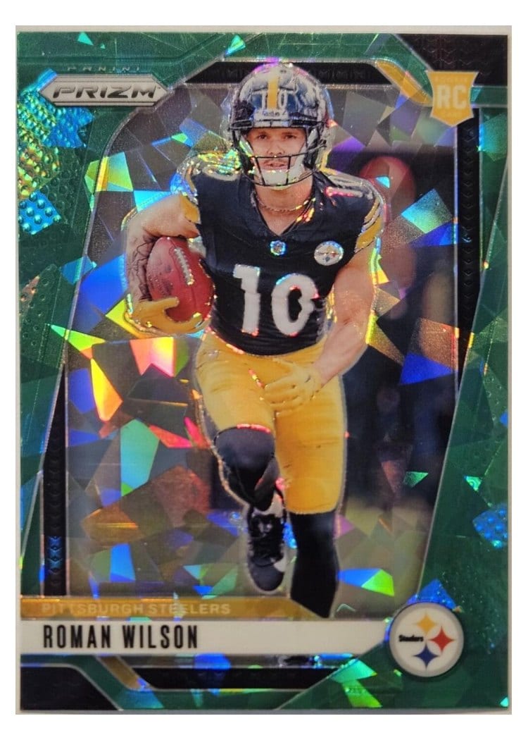 2024 Panini Prizm Base Set Roman Wilson #384 card