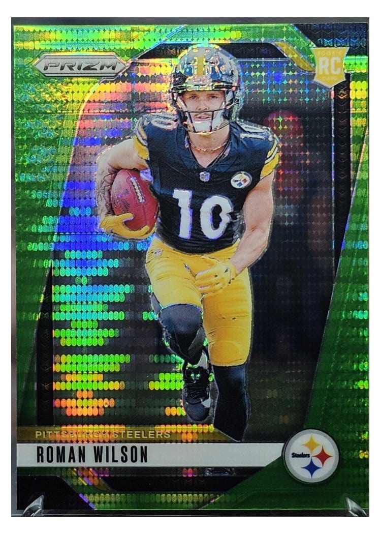 2024 Panini Prizm Base Set Roman Wilson #384 card