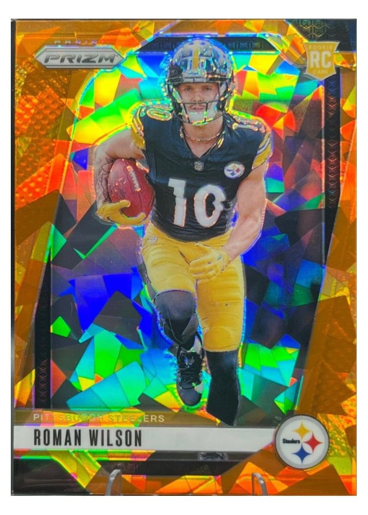2024 Panini Prizm Base Set Roman Wilson #384 card