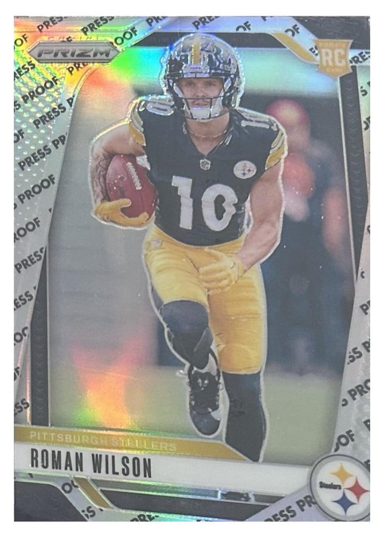 2024 Panini Prizm Base Set Roman Wilson #384 card
