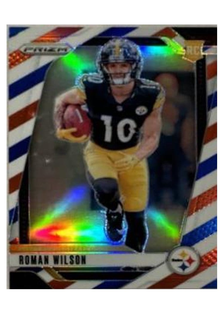 2024 Panini Prizm Base Set Roman Wilson #384 card